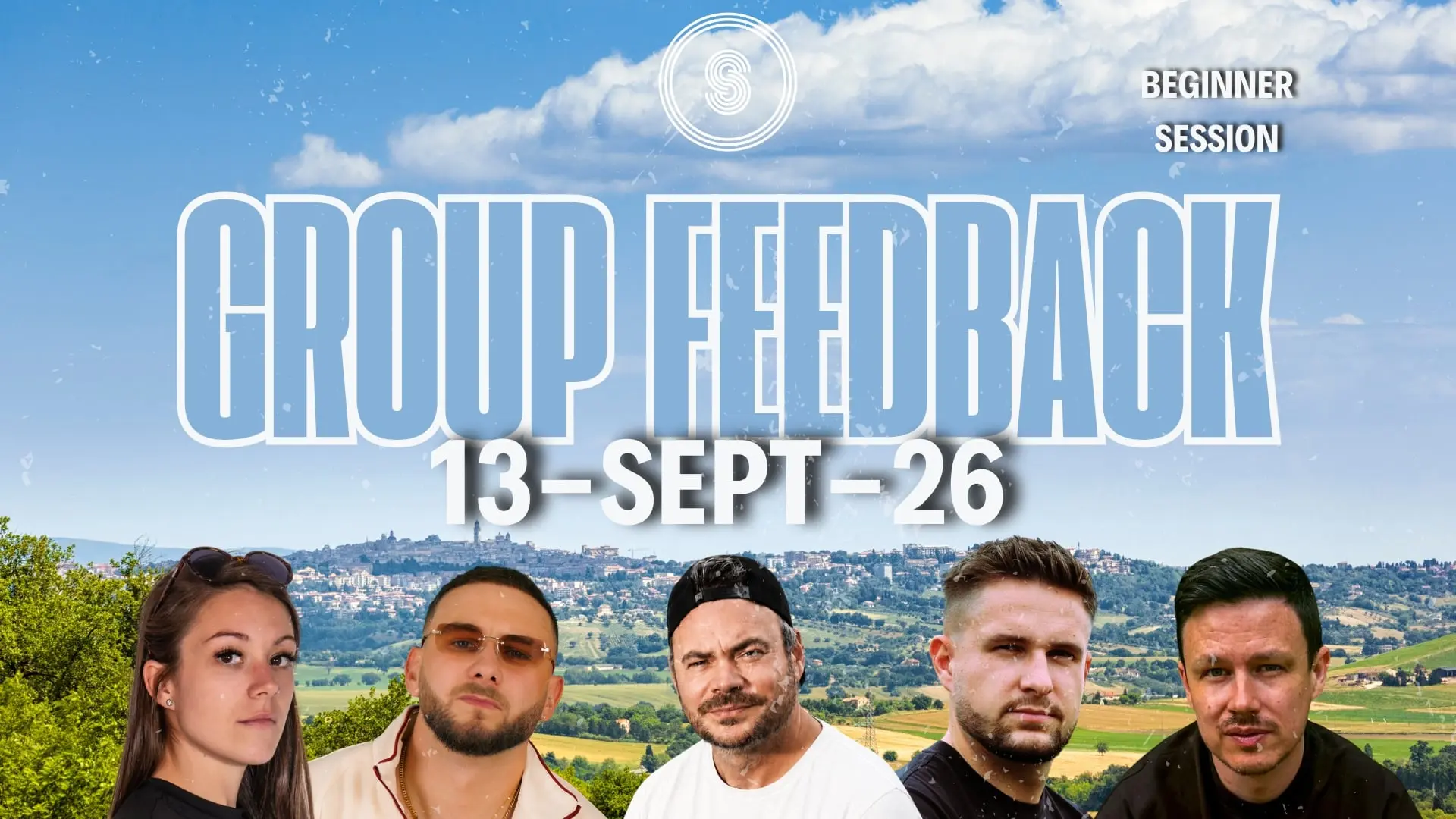 Beginner Group Feedback artwork, 13 September 2026